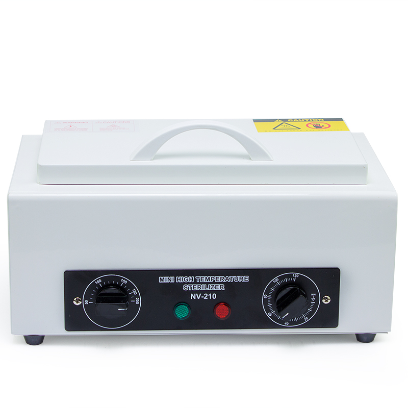 Dry Heat High Temperature UV Sterilizer Nail Tools Hot Air Disinfection Cabinet Manicure Pedicure Salon  Machine