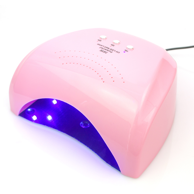 Sensor 36W Professional 365+405nm UV LED Lamp Nail Dryer Polish Machine Fit Curing All Nail Gel Polish