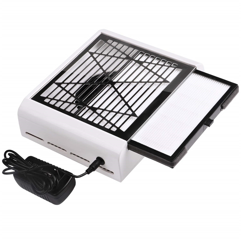 Best Choice Nail Salon 2 in 1 Double fan Nail table with dust collector