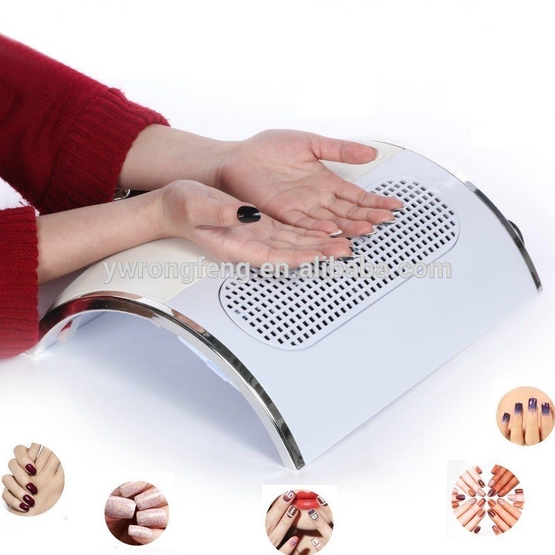 3 Fans Strong Power Fingernail Cleaning Collector Nail Dryer Tool Machine Vacuum Cleaner Nail Art Machine