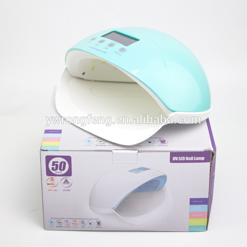 Wholesale 50W UV LED Nail Dryer for two hands gel polish Nail lamps FD-142