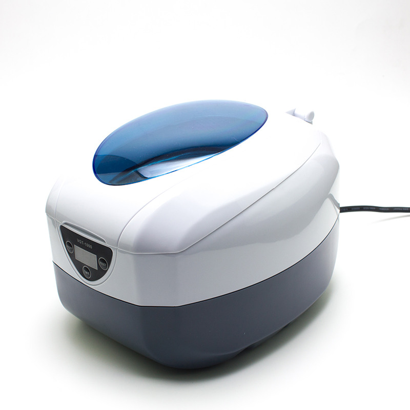 Digital Ultrasonic Dental Cleaner 600ml Jewellery Ultrasound Cleaner FMX-16