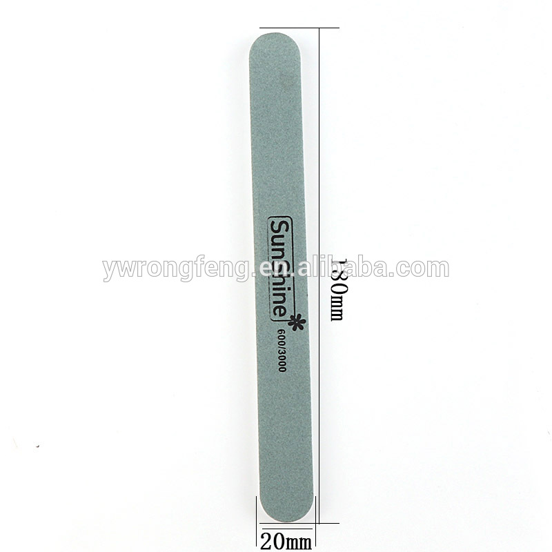 14pcs 19*175mm Sunshine Nail Art Files Slim Sanding Set Nail Buffers Polish Gel Tools Grit 600/3000 Manicure Pedicure Nail Files