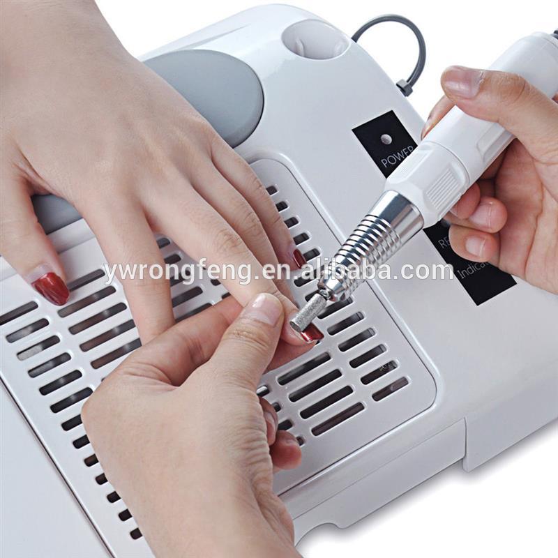 Free sample for Strong Nail Dust Collector - 40W 3in1 Vacuum Grinding Combo Combination Strong Power Electric Drilling Machine Nail Dust Collector, Manicure Nail Art Salon – Rongfeng