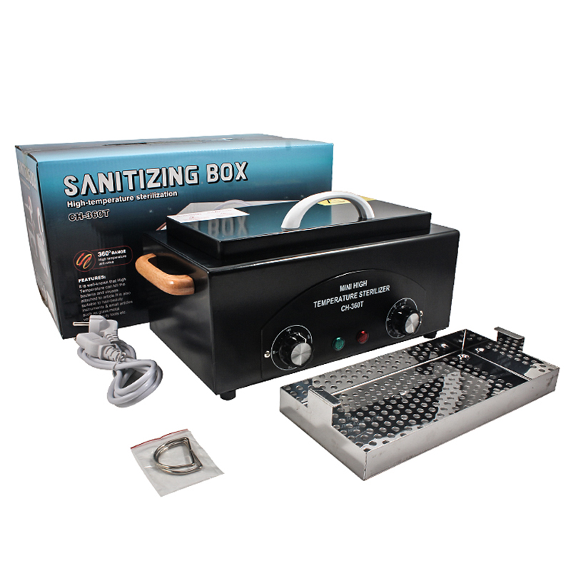 Wholesale CH-360T  Dry Heat Sterilizer Box for Nail Art Salon Portable Sterilizing Tool