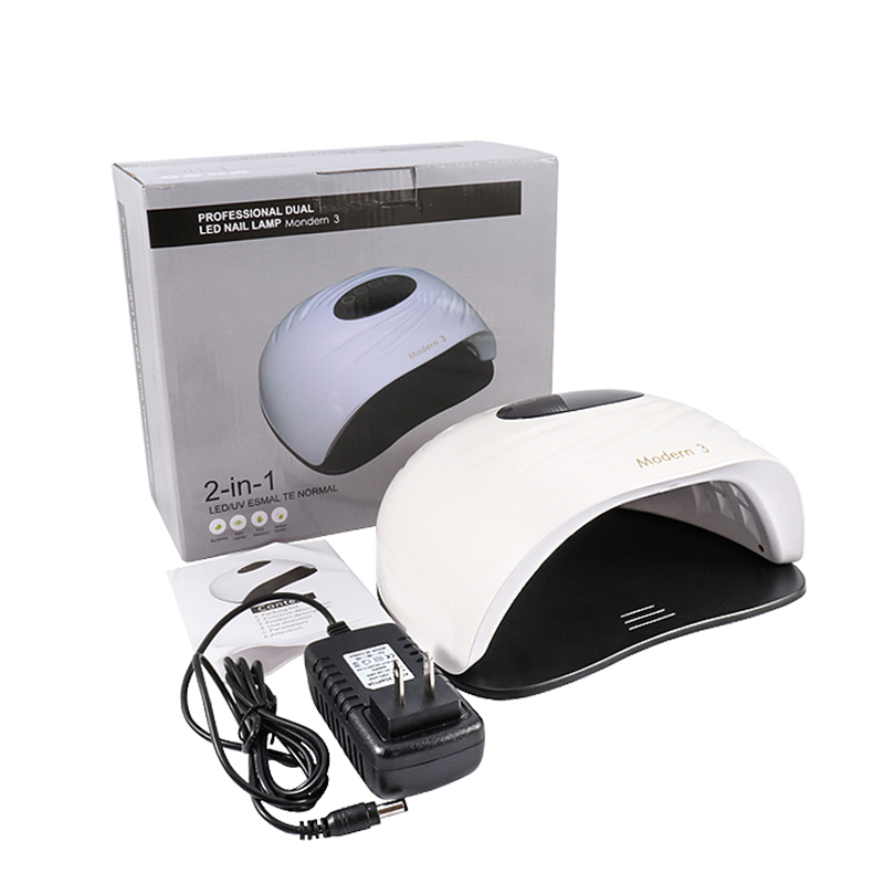 Modern 3 Nail Lamp With 45Pcs UV LED Ice Lamp For Nail Polish Quick Dryer For White Machine For Nail Lamp.