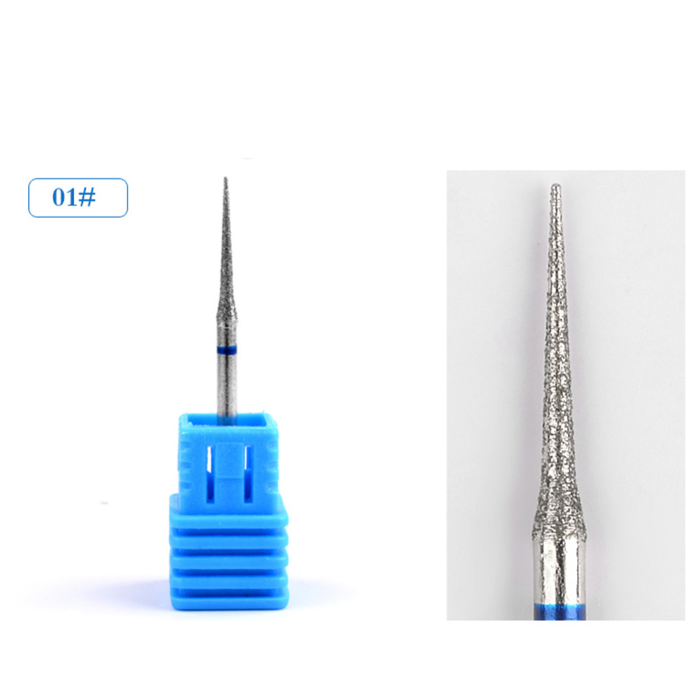 Professional METAL Coated Carbide Nail Drill Bits For Electric Nail Drill Machine Nail bit