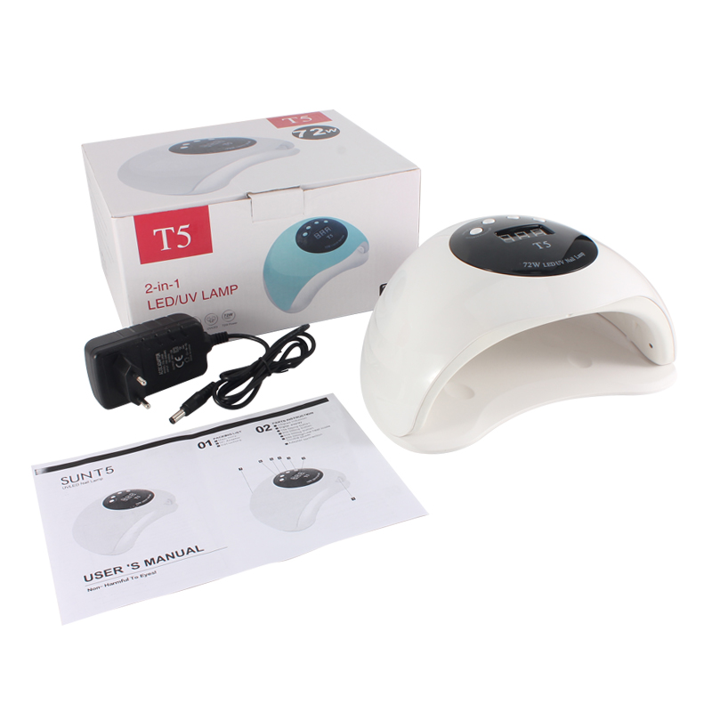 Professional&Efficient 72W gel nail dryer uv curing lamps LED nail lamp for beauty nail use FD-220