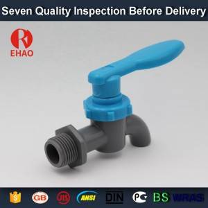 3/4” EHAO plastic original material health for water supply with high quality faucet nipple