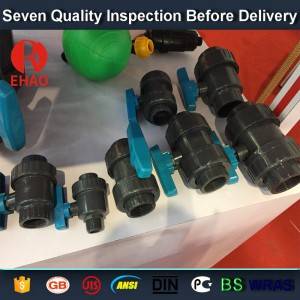 OEM/ODM Supplier for 2” socket /thread + sokect  PVC single union ball valve, solvent end Factory from Seychelles