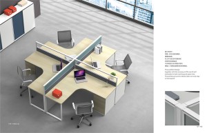 Modern Office Furniture China 4 people office desk workstation office partitions table workstation OP-5895