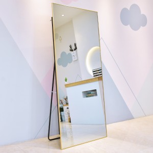 Clothing Store Mirror Hotel Boutique Full Body Mirror Dressing Room Bedroom Large Floor Mirror