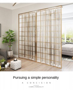 Living Room Decorative  Screens & Room Dividers Grid Screen Rack Office Hotel Partition Seat Screen