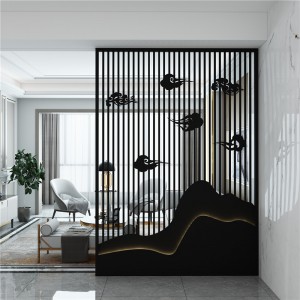 Nordic Modern Screen Iron Background Wall Office Decoration  Screens & Room Dividers Living Room Partition Dining Room Entrance Home Screen