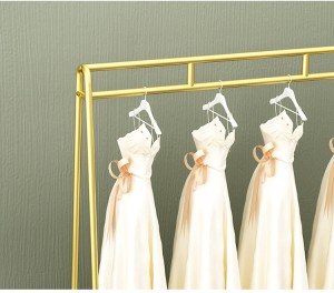Wedding Dress Shop Display Rack for Wedding Dresses Metal Bridal Gown Clothes Display Rack