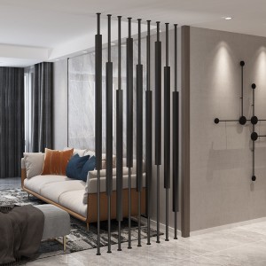 Punch-Free Iron Partition Screens & Room Dividers