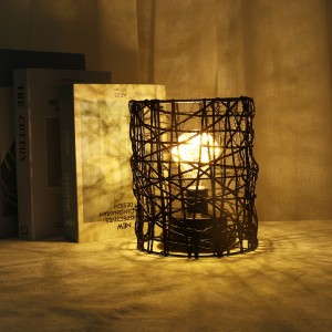 Lantern Shaped Table Bedtime Lamp Battery Warm Led Night Lamp Light for Children China Supplier