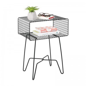 100% Original Factory China Modern Living Room Metal Frame Furniture Coffee Side Corner Table