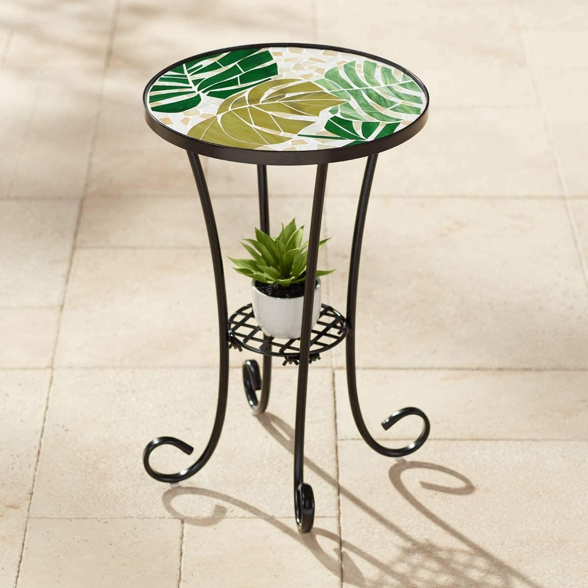 mosaic table chairs set-1