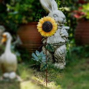 Super Purchasing for China Attraction Design Metal Owl Garden Stake for Outdoor Garden Decoration