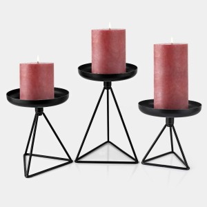 Cheap price China Home Decor Restaurant Decorations Metal Stainless Steel Candle Holder