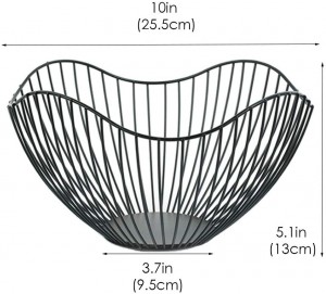 Big discounting China Round Shape Cosmetic Wire Shopping Basket