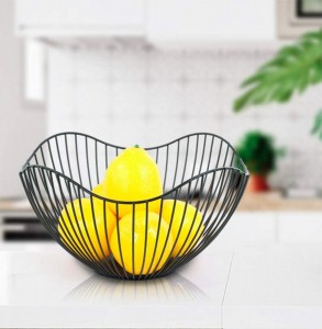 18 Years Factory China Hot Sale Wire Basket with Double Handle