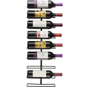 Wall Mount Wine Rack (Holds 9 Bottles)