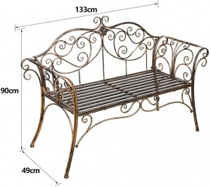 OEM Supply China Newest Design Garden Metal Table Home Metal Table (CC98586)