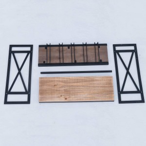 8 Taon Exporter China Customized Wholesale Modern Home Stackable Iron Metal Wine Rack