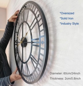 Китай Постачальник Китай Заводська ціна DIY настінний годинник Самоклеючий художній годинник Наклейка Домашня прикраса