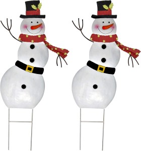 Dhuwur definisi China 3D LED Acrylic Snowman Motif Light kanggo Dekorasi Natal