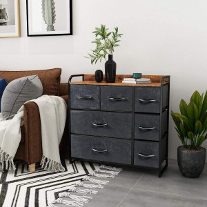 PriceList for China Rolling Tool Cabinet Chest with 5 Drawers-Black