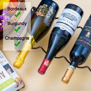 Výrobní společnosti pro Čínu Vlastní držák hrnků na víno Věšák na sklenice pod skříňku Stojan na sklenice na víno