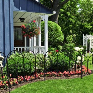 Hot sale China Artificial Leaves Privacy Hedge Fence with Flowers