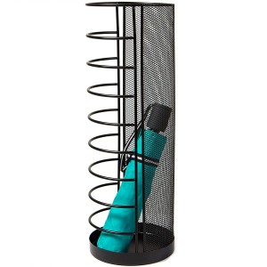 Mini Umbrella Stand Rack Holder for Home and Office, Black