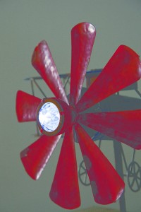Farashin Jumla na China Lambun Ado Karfe Tauraro 3D Wind Spinner tare da Wutsiya
