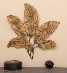 Metal Palm Wall Decor, 35″W x 34″H