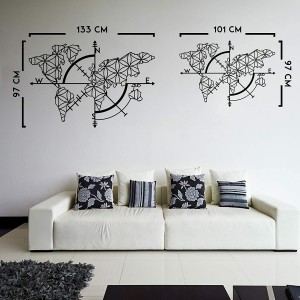 ODM Factory China Silver Sun Flower Round Art Design Shiny Wall Stickers