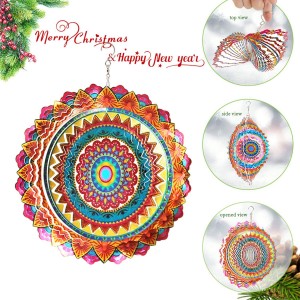 Special Price for China Wholesale Nature Melody Metal Custom Hanging Ornament Wind Spinner