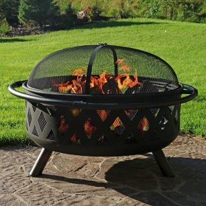 Top Quality China Assembly Corten Steel Rusty Round Barbecue Simple Metal Fire Pit