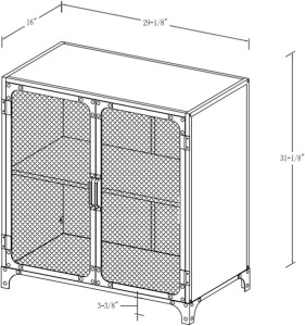 Visoka kakovost za Kitajsko na debelo Nature Dresser Drawer Storage Cabinet Predal skrinja (HF-WF210724)
