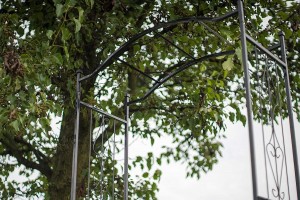 Tau taugofie Saina Customized Garden Canopy Pergola Kits Aluminium Complete Arbor with Zipper Blinds