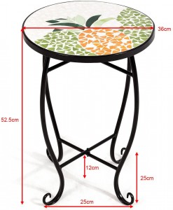 Hot Sale untuk China Outdoor Bistro Mosaik Meja dan Kursi (PL08-1070)