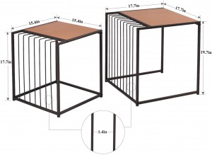 China OEM China Bathroom Cabinet Coffee Table Cabinet 1.2mm dik metalen dekorative metalen meubels skonken
