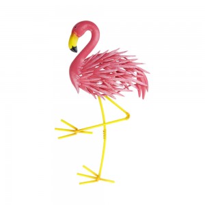 Sino Glory kovácsoltvas aranyos flamingó fali dekoráció kínai szállító