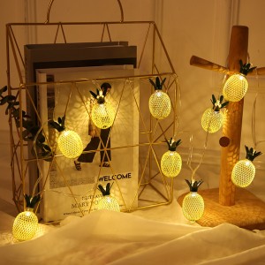 Sa gawas nga Patio Pineapple Gipangunahan ang Battery Operated Christmas Fairy Light Manufacturer