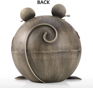 Multi Funksje Money Coin Mouse Box Metal Iron Piggy Bank foar Home Decoration