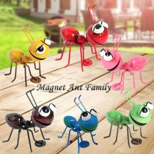 Oanpaste koelkastmagneten Cute Ant Family foar Decor Koelkast China Manufacture