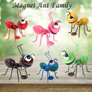 Individualūs šaldytuvo magnetai Mieli skruzdėlių šeimos dekoravimo šaldytuvai Kinijoje